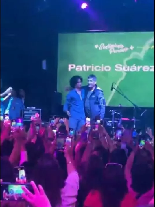 Guillermo Dávila y Vasco Madueño juntos por primera vez sobre un escenario/Foto: TikTok