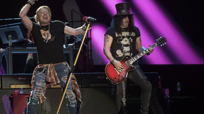 Guns N' Roses confirmó la nueva fecha de su concierto en Lima. Foto: AFP Guns N' Roses confirmó la nueva fecha de su concierto en Lima. Foto: AFP