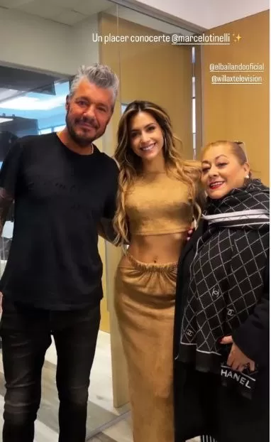 Milett Figueroa llegó este año a Argentina para participar en el programa 'Bailando' de Marcelo Tinelli / Instagram