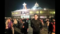 Guty Carrera en la Basílica de la Virgen de Guadalupe