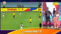 Johanna San Miguel envía mensaje a colombianos tras triunfo peruano.