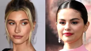 Hailey Bieber aseguró que no tiene ningún problema con Selena Gomez. Fuente: AFP