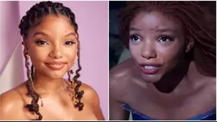  Halle Bailey responde a críticas racistas por ser la nueva 'Sirenita'.