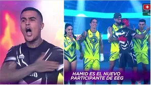 Hamid explotó de emoción al ingresar a EEG y tuvo tremendo recibimiento de los guerreros / AméricaTV