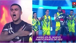 Hamid explotó de emoción al ingresar a EEG y tuvo tremendo recibimiento de los guerreros / AméricaTV