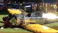 Actor Harrison Ford se encontraría grave tras sufrir accidente aéreo