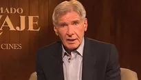 El actor estadounidense Harrison Ford contó que piensa volver al Perú