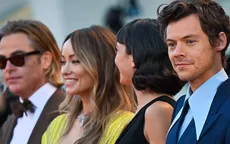  Harry Styles negó haber escupido al actor Chris Pine en Festival de Venecia - Noticias de harry