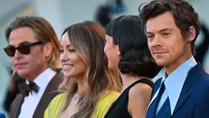 Harry Styles negó haber escupido al actor Chris Pine en Festival de Venecia / Foto: AFP