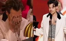 Harry Styles y su conmovedora reacción tras ganar el Grammy a Álbum del año  - Noticias de carmen-torres