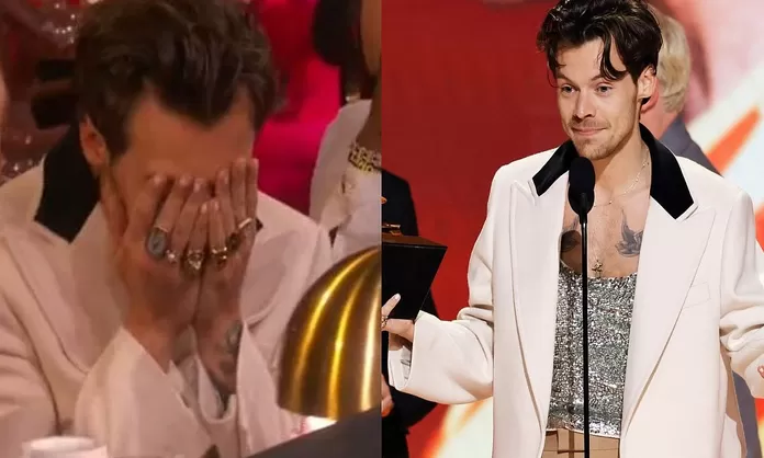 Harry Styles y su conmovedora reacción tras ganar el Grammy a Álbum del año