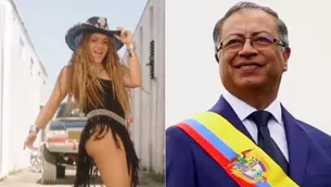 Shakira/ Gustavo Petro/ Fotos: 'El Jefe'/ RT