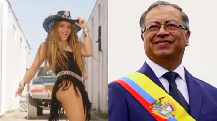Shakira/ Gustavo Petro/ Fotos: 'El Jefe'/ RT Shakira/ Gustavo Petro/ Fotos: 'El Jefe'/ RT