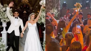 Hermana de Alejandra Baigorria atrapó el bouquet de su matrimonio / Instagram