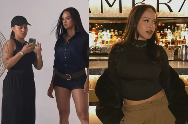 Evelyn Arizaga dejó una contundente frase sobre la familia y el karma. Foto: América TV Evelyn Arizaga dejó una contundente frase sobre la familia y el karma. Foto: América TV