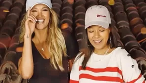 Evelyn Arizaga captó un íntimo momento de su hermana