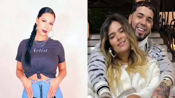 Hermana de Anuel AA espera una reconciliación entre el cantante y Karol G 