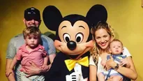 Michael Bublé, Luisana Lopilato y sus dos hijos