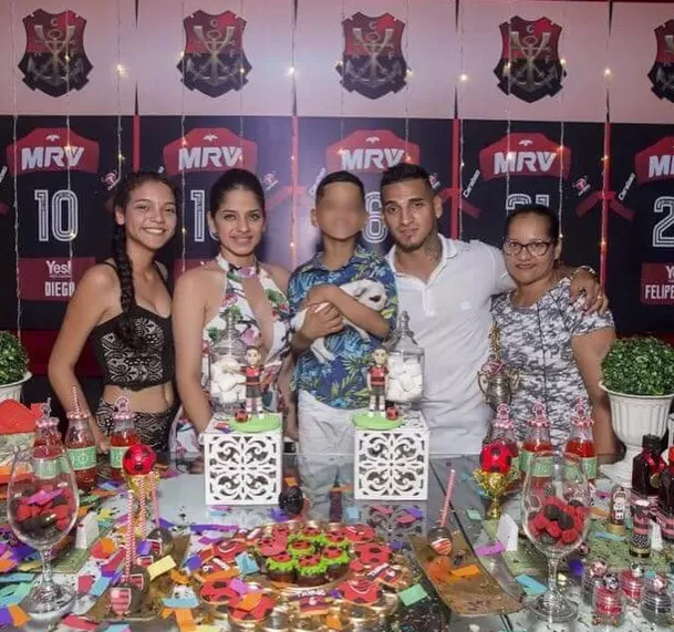 Fiesta de uno de los hijos de Miguel Trauco y Karla Gálvez / Instagram