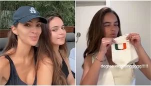 Hermana menor de Natalie Vértiz acabó carrera en destacada universidad en EE.UU. / Instagram