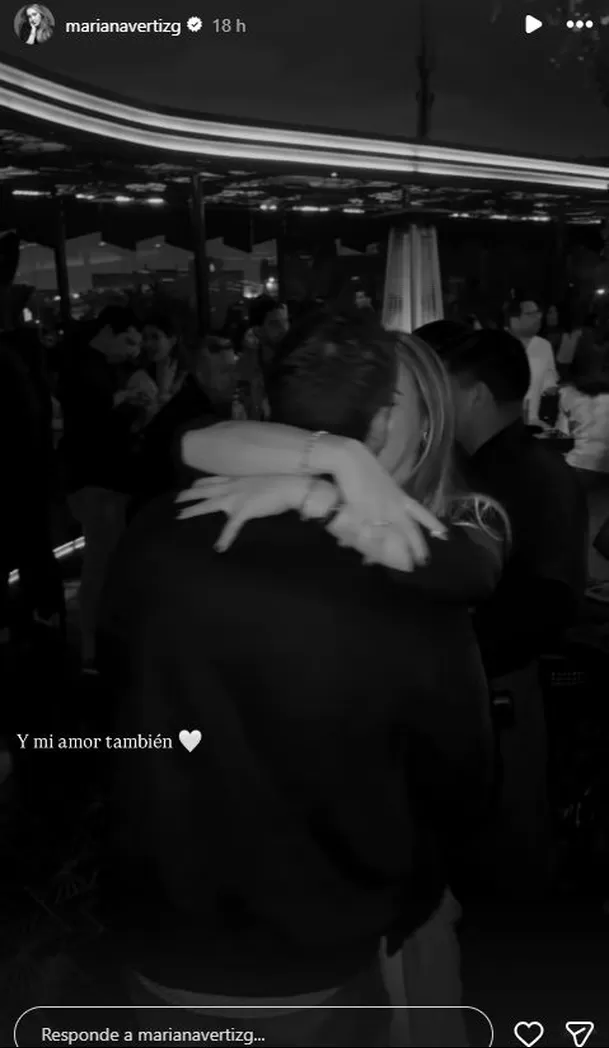 La misma Mariana Vértiz confirmó el romance con Pancho de Piérola / Instagram La misma Mariana Vértiz confirmó el romance con Pancho de Piérola / Instagram