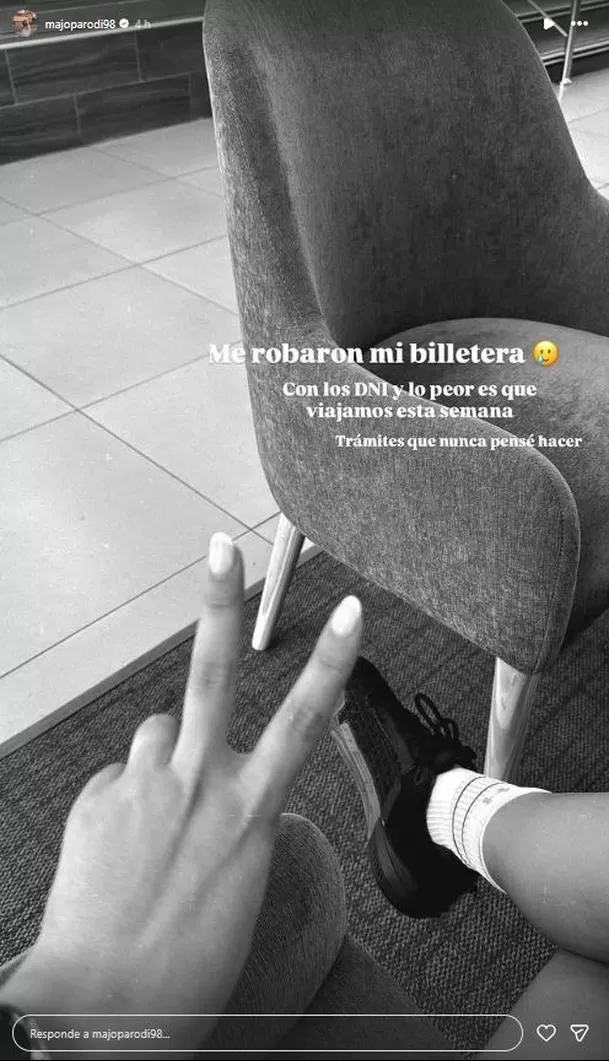 Hermana de Patricio Parodi denuncia que fue víctima de robo / Instagram