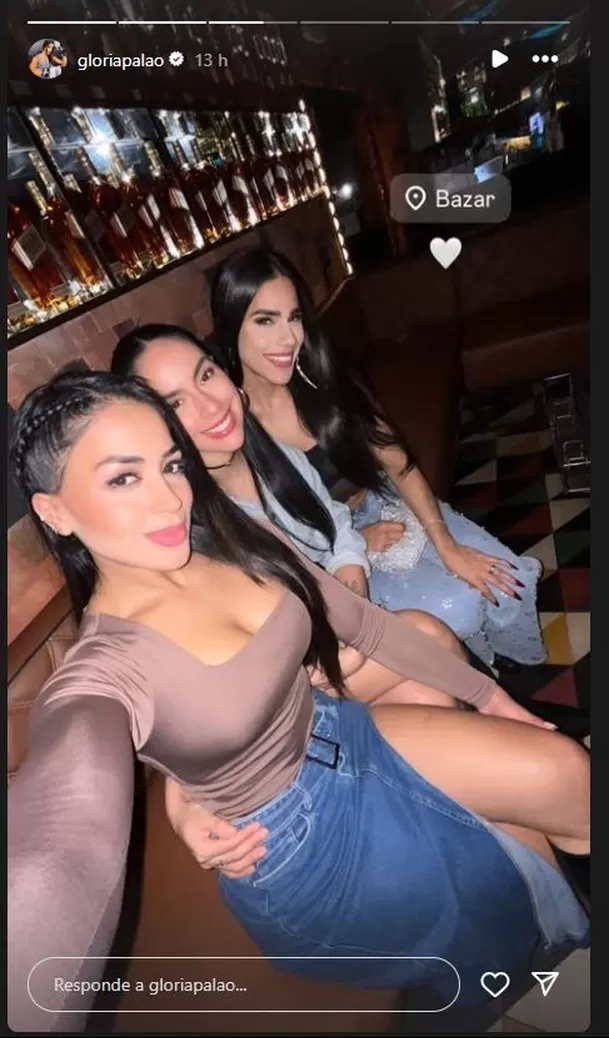 Gloria Palao causó revuelo con nueva imagen junto a Onelia Molina. Foto: Instagram