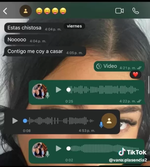 Silvana Plasencia muestra las conversaciones que tuvo con su expareja Maryto, quien tiene una relación con Ángela Alor / TikTok