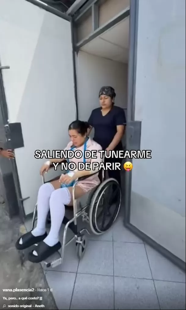 Hermana de Yahaira Plasencia se somete a operación y sorprende al aparecer en silla de ruedas / TIkTok