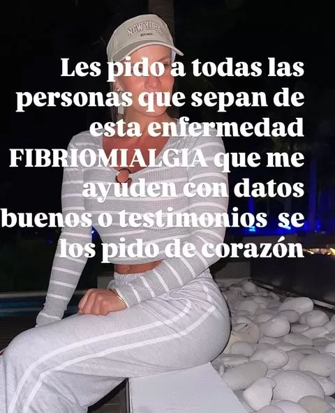 Alejandra Baigorria acudió a sus seguidores para ayudar a su hermano a combatir la fibromialgia/Foto: Instagram