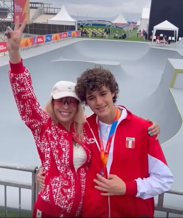 Verónica Alcalá y Rafael Scheelje. Foto: Instagram