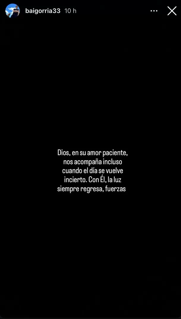 El mensaje de Sergio Baigorria tras el accidente vehicular de su hermana Thamara Medina / Instagram