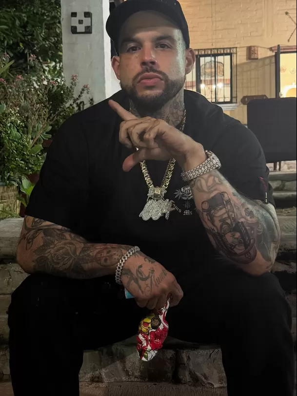 Hermano de Ángela Aguilar insultó a Nodal y defendió a Cazzu. Fuente: Instagram