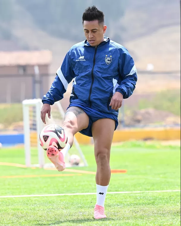 Christian Cueva inició el entrenamiento con su club Cienciano/Foto: Instagram