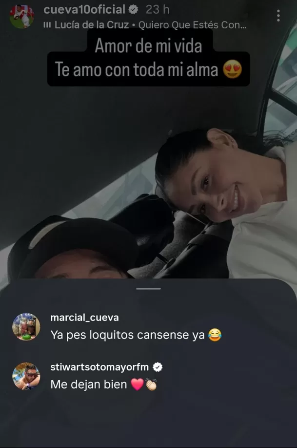 Mensaje de Marcial Cueva, hermanio de Christian Cueva / Instagram Mensaje de Marcial Cueva, hermanio de Christian Cueva / Instagram