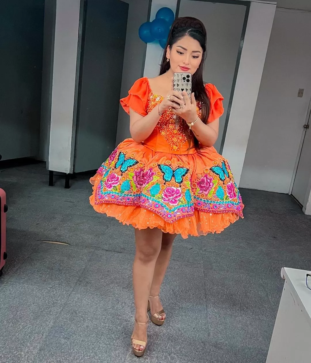 Flor Sheiza Quispe Sucapuca 'Muñequita Milly' también habría sido intervenida por Jonathan Barriga Fong, hermano de Víctor Barriga Fong/Foto: Instagram