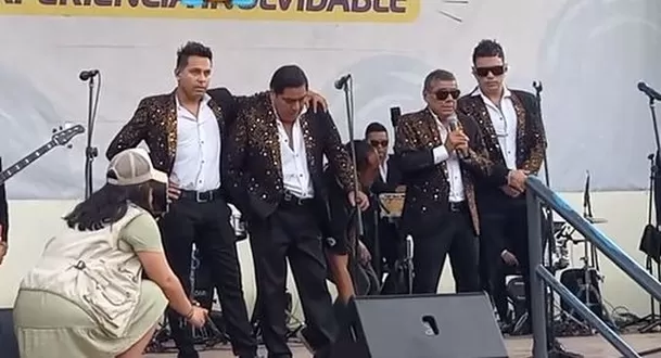 Hermanos Yaipén se enteraron de la muerte de don Víctor Yaipén durante concierto / Captura