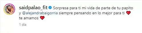 Said Palao le dedicó tiernas palabras a su hija Caetana en Instagram/ Foto: Instagram