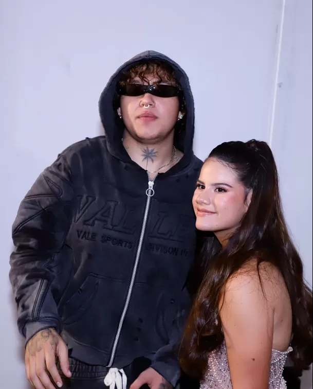 Rafaela Acuña con Beéle en su fiesta de cumpleaños. Fuente: Instagram