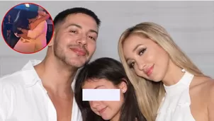 Hija de Angie Jibaja en emotivo baile con Jean Paul y Romina / TikTok @romina.gachoy