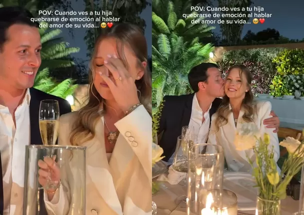 Micaela Bebin, hija de Anna Carina, se conmovió durante la fiesta de su compromiso con Tiago del Río / IG: @annacarina Micaela Bebin, hija de Anna Carina, se conmovió durante la fiesta de su compromiso con Tiago del Río / IG: @annacarina