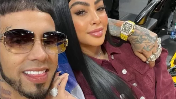 Yailín y Anuel AA cuando eran pareja / Instagram