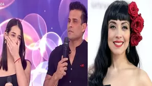 Hija de Christian Domínguez. Mon Laferte / América Televisión / People 