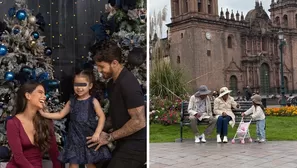 Hija de Ivana Yturbe y sus abuelitos derrochan ternura en Cusco. Foto y video: Instagram/@ivanayturbe