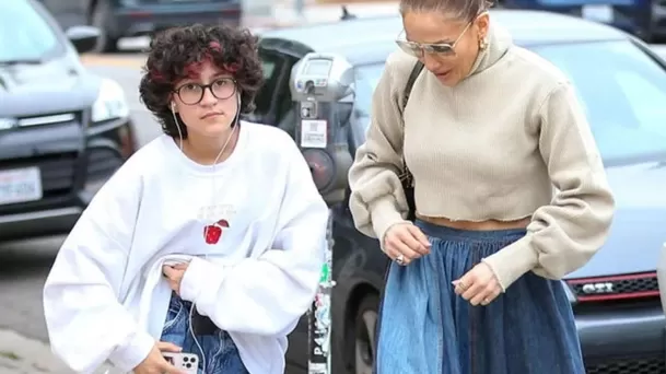 Jennifer Lopez y su hija Emme. Foto: Instagram Jennifer Lopez y su hija Emme. Foto: Instagram