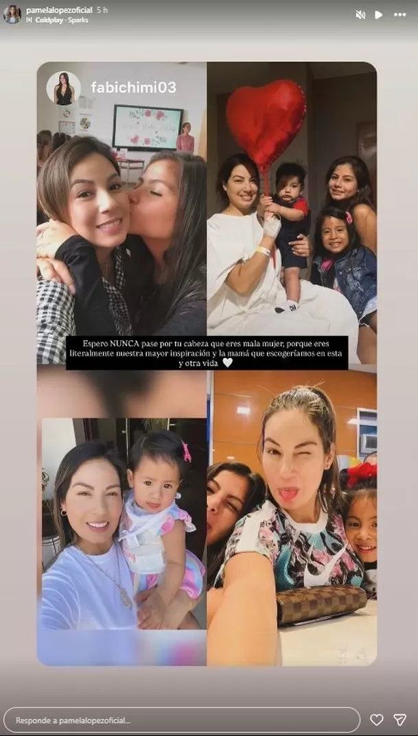 Hija de Pamela López defiende a su mamá tras ser acusada de mala madre / Instagram