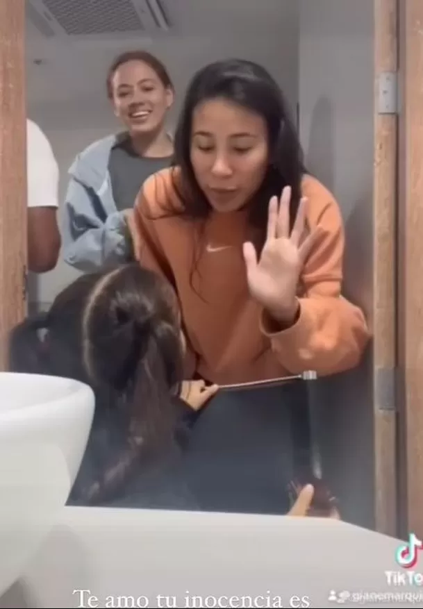 Samahara Lobatón orgullosa porque su hija no dijo lisuras / TikTok