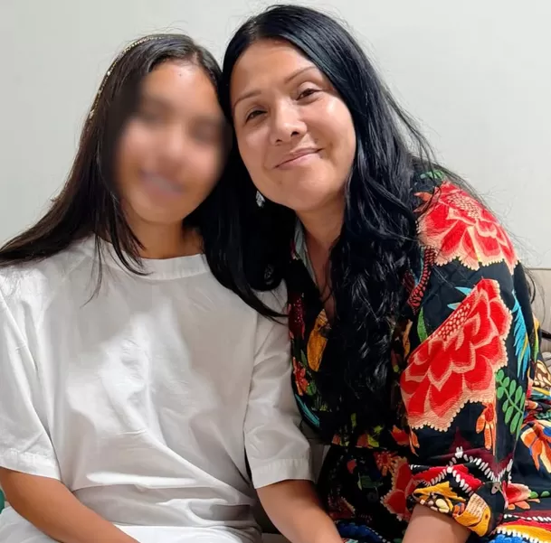 Valentina Carmona, hija de Tula Rodríguez, compartió un mensaje desde redes sociales tras su tercera cirugía y agradeció las oraciones recibidas. Foto: Instagram