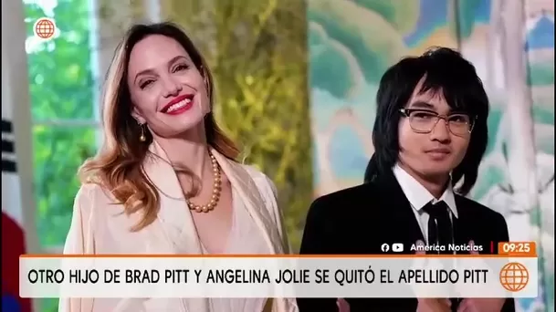 Maddox Jolie hijo de Brad Pitt se quita el apellido Pitt/ América TV