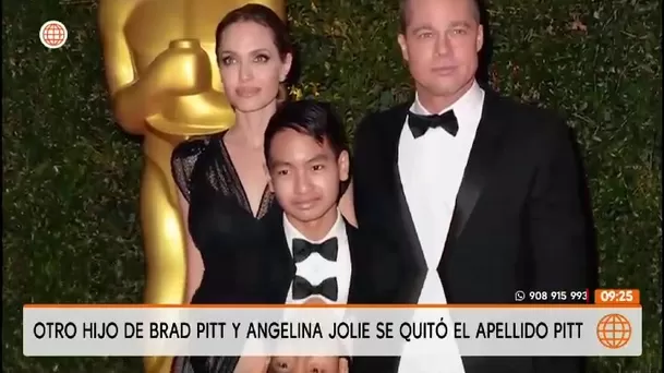 Maddox Jolie reaparece y elimina el apellido de Brad Pitt en créditos de cine/ América TV